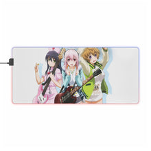 Load image into Gallery viewer, Super Sonico RGB LED Mouse Pad (Desk Mat)