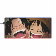 Load image into Gallery viewer, One Piece Monkey D. Luffy RGB LED Mouse Pad (Desk Mat)