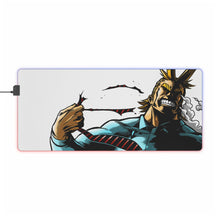 Load image into Gallery viewer, My Hero Academia All Might RGB LED Mouse Pad (Desk Mat)