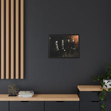 Load image into Gallery viewer, Psycho-Pass Inspecters and a villain Canvas Framed Art Print
