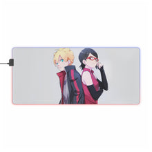 Load image into Gallery viewer, Boruto RGB LED Mouse Pad (Desk Mat)