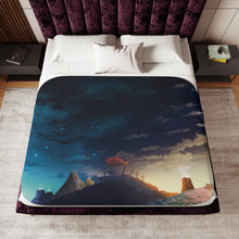 Load image into Gallery viewer, Anime Tengen Toppa Gurren Lagannr Sherpa Blanket