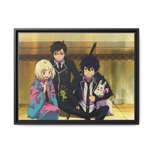 Load image into Gallery viewer, Rin,Yukio and Shiemi Canvas Framed Art Print