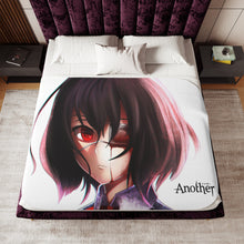 Load image into Gallery viewer, Another Mei Misaki Sherpa Blanket