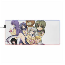 Load image into Gallery viewer, Clannad Tomoyo Sakagami, Kyou Fujibayashi, Fuuko Ibuki, Kotomi Ichinose, Youhei Sunohara RGB LED Mouse Pad (Desk Mat)