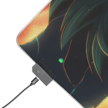 Load image into Gallery viewer, My Hero Academia Izuku Midoriya RGB LED Mouse Pad (Desk Mat)