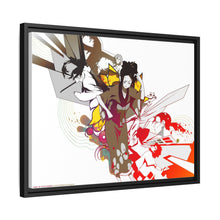 Load image into Gallery viewer, Anime Samurai Champloor Canvas Framed Art Print