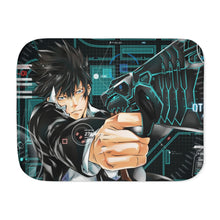 Load image into Gallery viewer, Shinya Kogami With his Dominator Sherpa Blanket