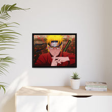 Load image into Gallery viewer, naruto uzumaki sage moad Canvas Framed Art Print
