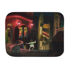 Load image into Gallery viewer, Anime Spirited Away Sherpa Blanket