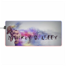 Load image into Gallery viewer, One Piece Monkey D. Luffy RGB LED Mouse Pad (Desk Mat)