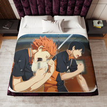 Load image into Gallery viewer, Anime Haikyu!! Sherpa Blanket