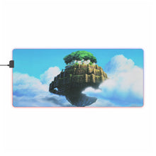 Load image into Gallery viewer, Laputa: Castle in the Sky RGB LED Mouse Pad (Desk Mat)