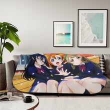 Load image into Gallery viewer, Anime Love Live! Sherpa Blanket