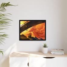 Load image into Gallery viewer, Kaori and Arima Canvas Framed Art Print