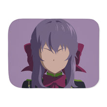 Load image into Gallery viewer, Shinoa Hīragi from Seraph of The End for Dekstop Sherpa Blanket
