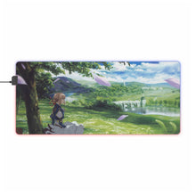 Load image into Gallery viewer, Violet Evergarden RGB LED Mouse Pad (Desk Mat)