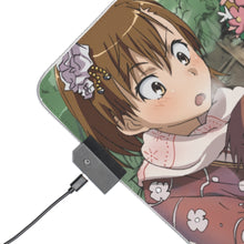 Load image into Gallery viewer, A Certain Magical Index Kamijou Touma, Index Librorum Prohibitorum, Mikoto Misaka, Kuroko Shirai RGB LED Mouse Pad (Desk Mat)