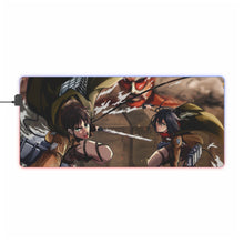 Load image into Gallery viewer, Anime Attack On Titan RGB LED Mouse Pad (Desk Mat)