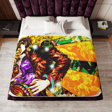 Load image into Gallery viewer, Anime Jojo's Bizarre Adventure Sherpa Blanket