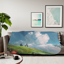 Load image into Gallery viewer, Howl & Sophie Sherpa Blanket