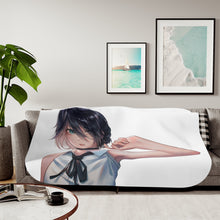 Load image into Gallery viewer, Anime Chainsaw Man Sherpa Blanket