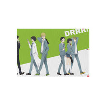 Load image into Gallery viewer, Durarara!! Izaya Orihara, Shizuo Heiwajima, Masaomi Kida, Anri Sonohara, Shinra Kishitani Rug