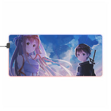 Load image into Gallery viewer, Sword Art Online RGB LED Mouse Pad (Desk Mat)