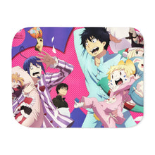 Load image into Gallery viewer, Blue Exorcist Sherpa Blanket