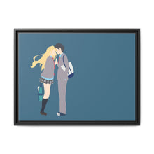 Load image into Gallery viewer, Kaori and Arima Canvas Framed Art Print