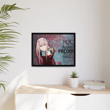 Load image into Gallery viewer, Darling in the FranXX Canvas Framed Art Print