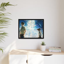 Load image into Gallery viewer, Your Name. Canvas Framed Art Print