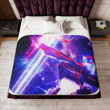 Load image into Gallery viewer, Anime Kill La Kill Sherpa Blanket