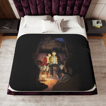 Load image into Gallery viewer, Anime ERASED Sherpa Blanket