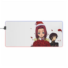 Load image into Gallery viewer, Code Geass Lelouch Lamperouge RGB LED Mouse Pad (Desk Mat)
