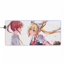 Load image into Gallery viewer, Miss Kobayashi's Dragon Maid RGB LED Mouse Pad (Desk Mat)