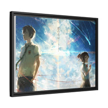 Load image into Gallery viewer, Your Name. Canvas Framed Art Print