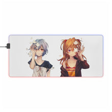 Load image into Gallery viewer, Anime Neon Genesis Evangelion RGB LED Mouse Pad (Desk Mat)