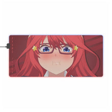 Load image into Gallery viewer, Nakano Itsuki RGB LED Mouse Pad (Desk Mat)
