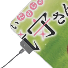 Load image into Gallery viewer, Shikimori's Not Just a Cutie RGB LED Mouse Pad (Desk Mat)