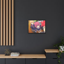 Load image into Gallery viewer, Shokugeki no Soma Erina Nakiri, Soma Yukihira and Hisako Arato Canvas Framed Art Print