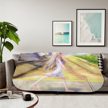 Load image into Gallery viewer, Anohana Meiko Honma Sherpa Blanket
