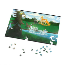 Load image into Gallery viewer, Pokemon team Jigsaw Puzzle