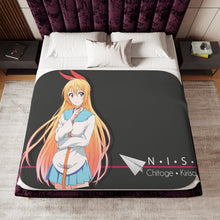 Load image into Gallery viewer, Anime Nisekoi Sherpa Blanket