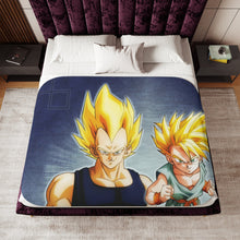 Load image into Gallery viewer, Anime Dragon Ball Z Sherpa Blanket