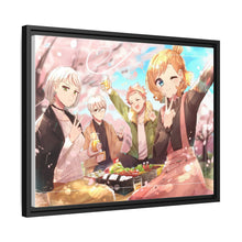 Load image into Gallery viewer, Kakegurui Itsuki Sumeragi, Kaede Manyuda Canvas Framed Art Print