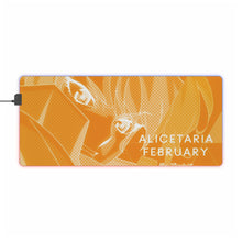 Load image into Gallery viewer, Alicetaria February RGB LED Mouse Pad (Desk Mat)
