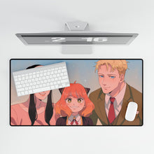 Load image into Gallery viewer, Anya Forger, Loid Forger & Yor Forger Mouse Pad (Desk Mat)