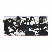 Load image into Gallery viewer, Black Rock Shooter RGB LED Mouse Pad (Desk Mat)