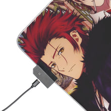 Load image into Gallery viewer, HOMRA (Red clan) and Scepter 4 (Blue clan) RGB LED Mouse Pad (Desk Mat)